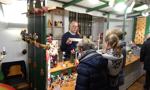 Weihnachtsmarkt im Schloss. Foto: Privat