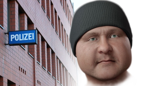 So soll der Täter ausgesehen haben. Foto: Polizei