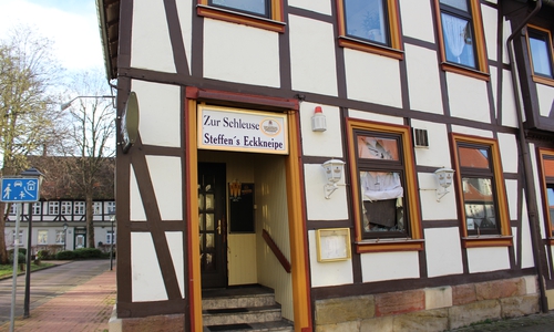 Ein technischer Defekt sei die Ursache für den Brand in der Gaststätte "Zur Schleuse" gewesen. Foto: Max Förster 