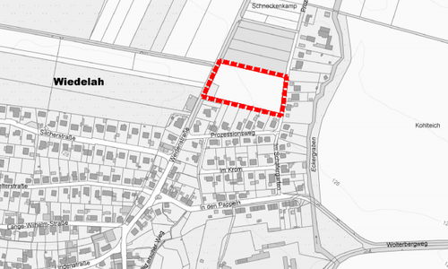 Die Fläche „Östlich Weidenstraße" könnte sich schon bald in ein Wohnbaugebiet verwandeln. Foto: Stadt Goslar