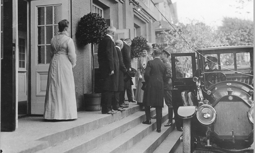 Foto: Herzogin Victoria Luise besucht das Wolfenbütteler Stadttheater vor 1918. Foto Museum Wolfenbüttel. Foto: Museum Wolfenbüttel