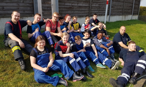Zwischendurch konnten sich die Kinder und Betreuer ausruhen. Foto: Jugendfeuerwehr