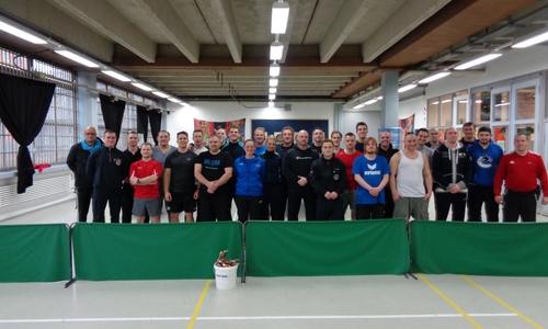 Die Berufsfeuerwehren Braunschweig, Salzgitter und Wolfsburg besuchten die JVA Wolfenbüttel und suchten den Kontakt zu Inhaftierten. Foto: JVA Wolfenbüttel
