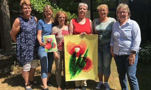 Das Team hinter der Veranstaltungsreihe: Marion Köchy vom Wolfenbütteler Stadtteilnetzwerk e.V., die Umweltschutzbeauftrage Martina Münstermann-Kreifels für die Stadt Wolfenbüttel, die Initiatorinnen Rita Färber und Christel Molz mit Dusica Mönnich, sowie Eva Birthler, die Koordinatorin des Ökumenischen Familienzentrums.  Bild: WoBau
