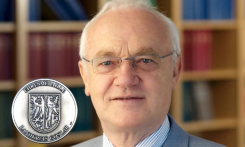 Justizrat Hans-Jürgen Gebhardt erhält Goslar-Medaille. Foto: RAe Gebhardt & Kollegen