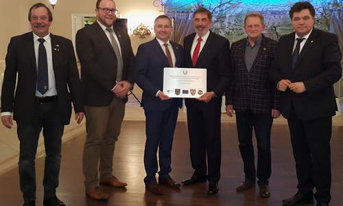 Eine Delegation aus Wolfenbüttel reiste nach Września in Polen. Foto: Landkreis Wolfenbüttel
