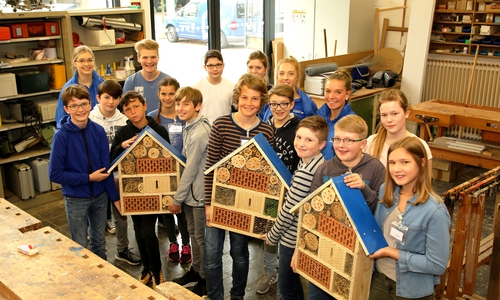 Höhepunkt des kurzweiligen Tages war der Besuch im VWI-Betriebshof. Foto: Volkswagen Immobilien GmbH