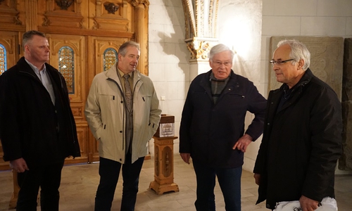 Volker Meier, Frank Oesterhelweg, Friedrich Deichmann und Gerhard Fink, Foto: Privat