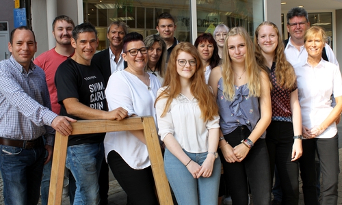 Die neuen Auszubildenden wurden im Rathaus begrüßt. Foto: Stadt Helmstedt