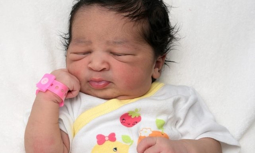 Willkommen: Lilani Jolie Faerber. Foto: babysmile24.de