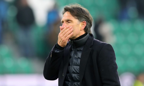 Hat keine einfache Aufgabe zu lösen: Bruno Labbadia. Foto: Agentur Hübner