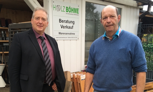 Frank Oesterhelweg und Martin Andree. Photo: Andreas Glier.