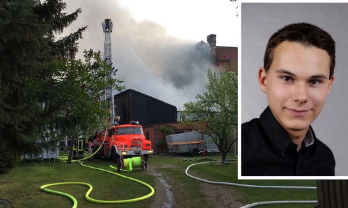 Julian Hawellek war trotz anstehender Abiprüfung im Einsatz. Foto: Sandra Zecchino