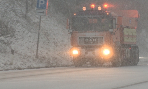 Der Winterdienst war offenbar gut vorbereitet. Fotos und Video: aktuell24/Kr