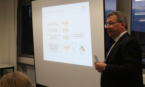 Torsten Zink fasste für die Ortsratsmitglieder den Verlauf der Krise zusammen. Fotos: Frederick Becker