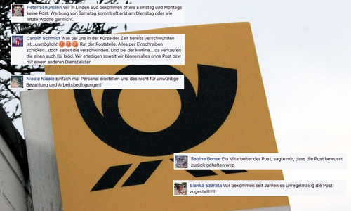 Beinahe aus dem gesamten Landkreis gab es Berichte über Probleme mit der Postzustellung. Foto: Archiv/Facebook