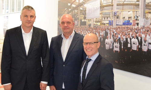 von links: Dr. Stefan Loth, Bernd Osterloh und Hans Werner Schichtling. Foto: Landkreis Helmstedt