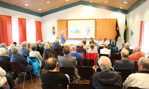 Viele interessierte Jürgenohler fanden sich im Bürgergespräch ein. Foto: Nino Milizia