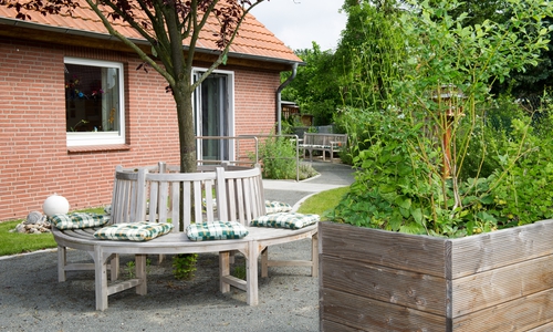 Garten der Tagespflege. Foto: Klaus G. Kohn