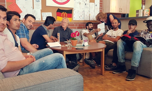 Seit dem 24. Oktober 2015 treffen sich dort dreimal wöchentlich Geflüchtete, Menschen mit Migrationshintergrund, ehrenamtliche Lernbegleiter und interessierte Besucher im Roncallihaus. Foto: Stadt Wolfenbüttel