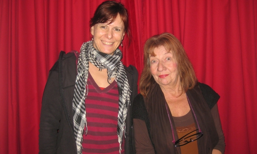 Es ist wieder soweit. Nadja Frick und Claudia Rothberger laden ab 16 Uhr zum Sozialcafé im Roten Pavillon: Foto: Privat 