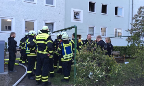 Viele Einsatzkräfte waren vor Ort. Foto: Christoph Böttcher