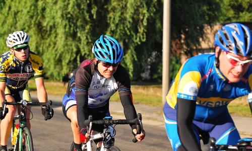  Der Sportler legt jährlich 12.000 Kilometer zurück.
