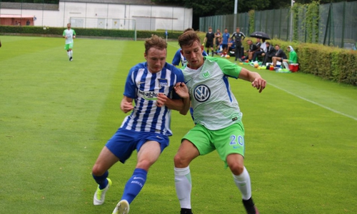 Nach lediglich 25 guten Minuten reichte die Leistung der VfL-Reserve nicht, um zu punkten. Foto: VfL Wolfsburg