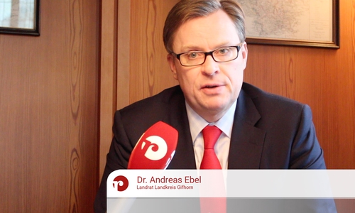 Landrat Dr. Andreas Ebel. Foto/Video: Sandra Zecchino