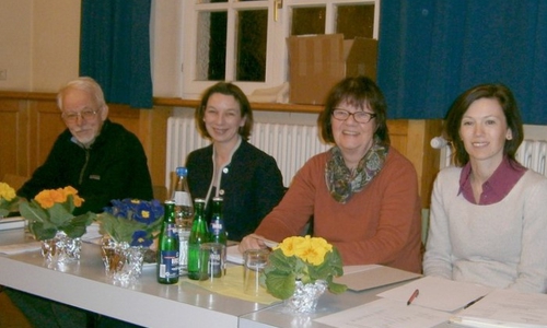 Das Foto zeigt (v.l.n.r.): Michael Blanschefski, Antje Selle, Elisabeth Kohl und Kristin Seggelke. Foto: Dr. H. Klonk