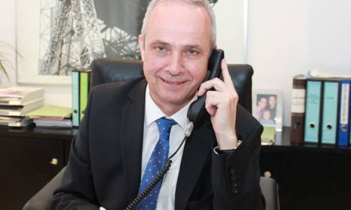 Sprechstunde mit Landrat Thomas Brych. Foto: Privat