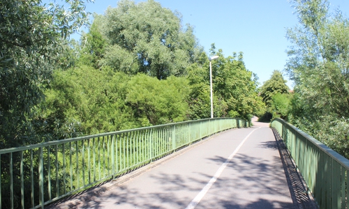 Die Drei-Linden-Brücke soll ersetzt werden. Foto: Archiv/Anke Donner