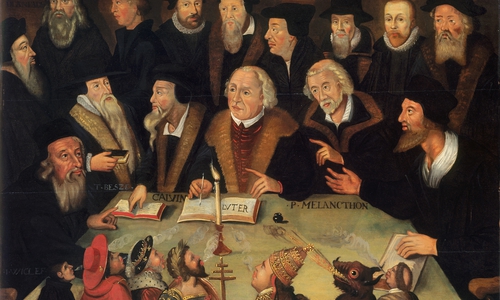 Martin Luther im Kreise von Reformatoren, 1625;1650 Foto: Verein Kulturstadt Wolfenbüttel