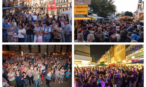 Die Region kommt aus dem Feiern nicht mehr heraus. Fotos: Archiv