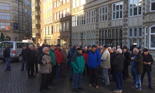Stadtrundgang durch die Bremer Innenstadt. Foto: Feuerwehr Goslar