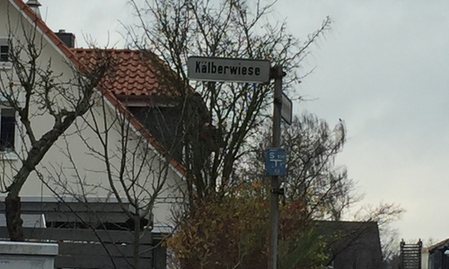 An der Kälberwiese regt sich Widerstand. 