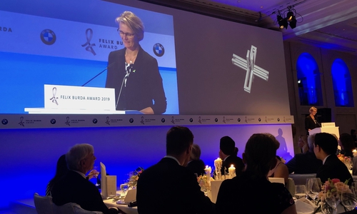  Anja Karliczek, Bundesministerin für Bildung und Forschung, bei ihrer Rede.