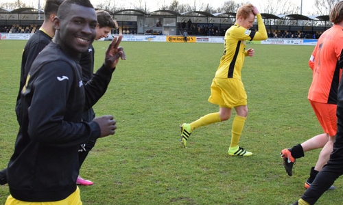MTV Gifhorn freut sich über den wichtigen Auswärtssieg beim Heeslinger SC. Der Klassenerhalt ist ihnen bei nur noch drei zu spielenden Partien und sieben Punkten Vorsprung kaum noch zu nehmen. Symbolfoto: Fabian Rampas