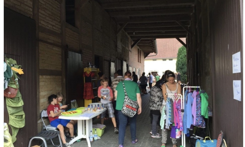 Am Sonntag findet in Fümmelse wieder der Dorfflohmarkt statt. Foto: Claudia Falk 