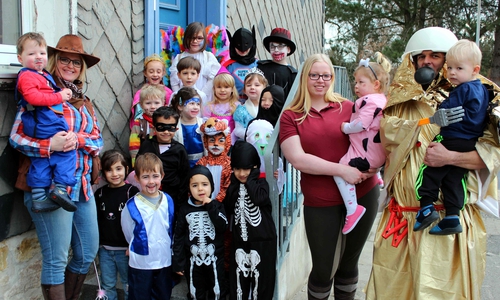 Die Rosenmontagsfeier im Roklumer Kindergarten war ein voller Erfolg. Foto: Bernd-Uwe Meyer