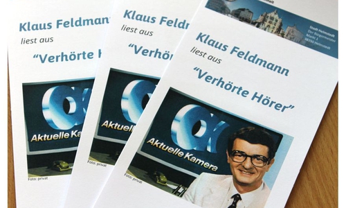 Der ehemalige DDR-Nachrichtensprecher Klaus Feldmann ist in Helmstedt zu Gast. Foto: Stadt Helmstedt