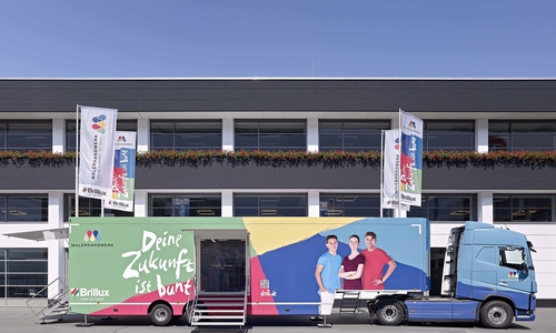 Deine Zukunft ist bunt. Foto: Brillux