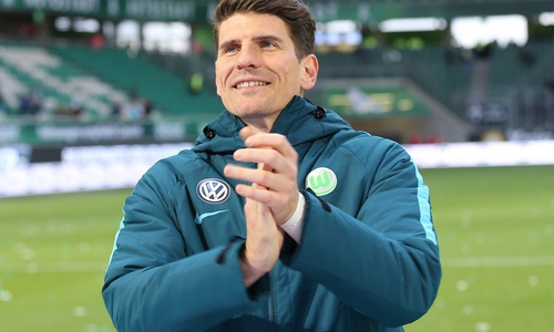Meldete sich nach seinem Wechsel zum VfB Stuttgart noch einmal zu Wort: Mario Gomez. Foto: Agentur Hübner