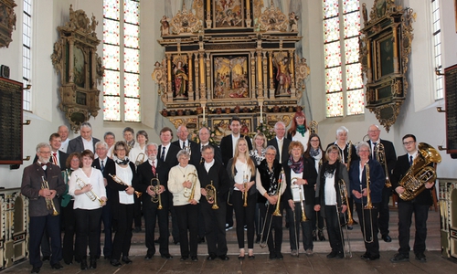 Der Posaunenchor Achim. Foto: privat