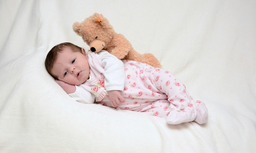 Willkommen, Greta Rosenow. Foto: babysmile24.de