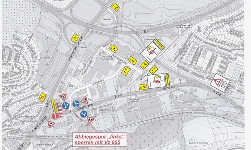 Im Abschnitt zwischen der Liebigstraße bis zum Odermarkplatz wird die Okerstraße einspurig. Foto: Stadt Goslar