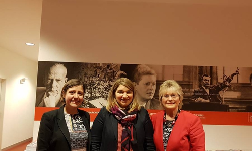 Nadine Labitzke-Hermann, Simone Wilimzig-Wilke und Annegret Ihbe. Foto: ASF