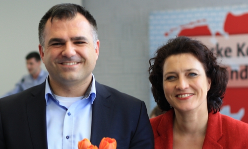 Junge, politisch interessierte Menschen können einen Schnupperkurs Politik machen. Die Braunschweiger SPD-Bundestagsabgeordnete Dr. Carola Reimann und der SPD-Landtagsabgeordnete Dr. Christos Pantazis laden dazu ein Foto: SPD