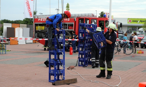  Die Feuerwehr Wolfenbüttel ist auch in diesem Jahr wieder beim Schweigerfest dabei. Fotos: Archiv/Anke Donner