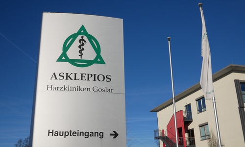 Die Harzklinik Goslar hat wieder Strom. (Archiv)